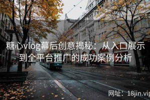 糖心vlog幕后创意揭秘：从入口展示到全平台推广的成功案例分析
