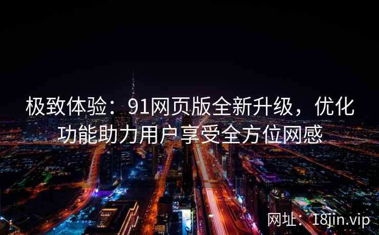 极致体验：91网页版全新升级，优化功能助力用户享受全方位网感
